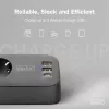 Listwa zasilająca DIGITUS 3-gniazdowa z 2×USB-A i 1×USB-C, 3 gniazda AC typu E/F, kabel 1,5 m, czarna