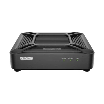 Serwer do monitoringu sieciowego Synology VS600HD, Gigabit Ethernet, 600 fps, 4K (3840×2160), 2×HDMI, 2×USB-A, wejście/wyjście audio