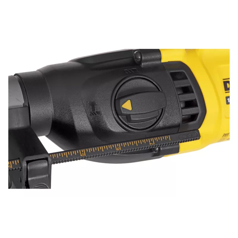 Młotowiertarka DeWalt DCH133N-XJ, 18V akumulatorowa, akumulator 5 Ah, SDS‑Plus, energia udaru 2,6 J, wiercenie w betonie do 26 mm
