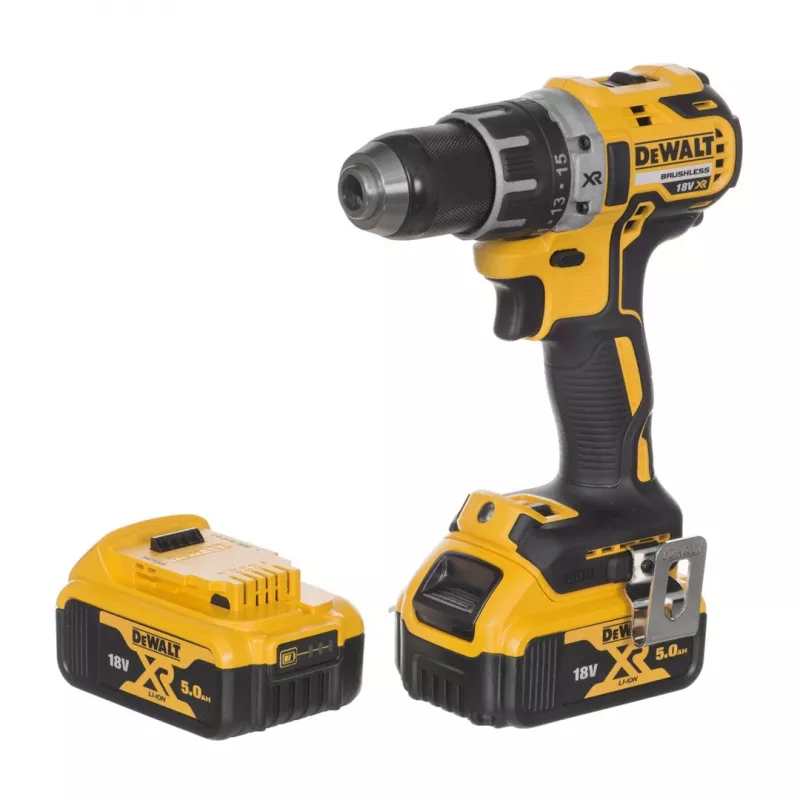 DeWALT XR Bezkluczowa 18V Akumulatorowa Wiertarko-Wkrętarka Li-Ion, Wtyczka Euro