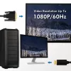 adapter kablowya wideo LogiLink CV0131 2 m DisplayPort DVI Czarny