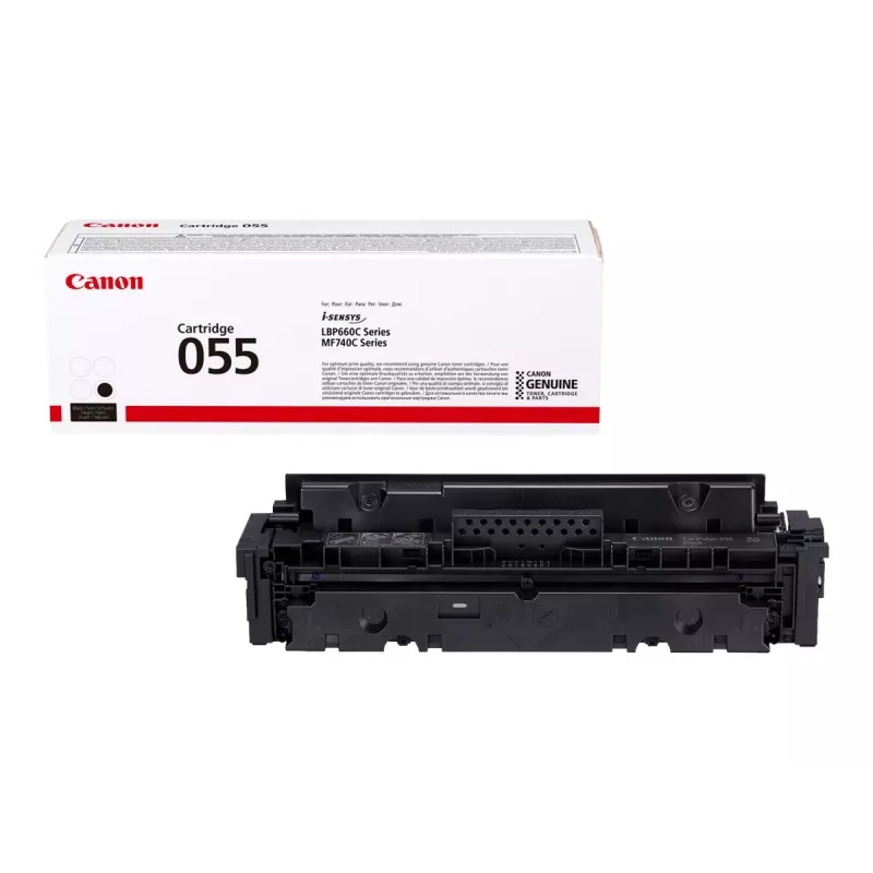 Oryginalny czarny toner Canon 055, 1 szt.