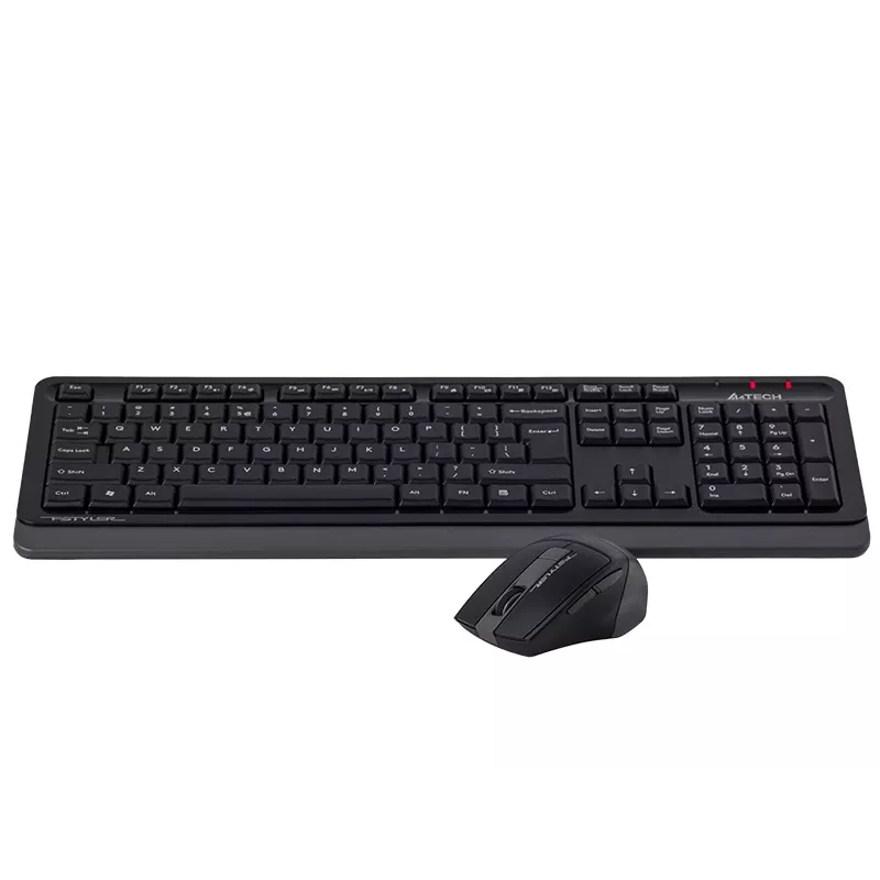 Mysz bezprzewodowa A4Tech FStyler 47478 2.4G Nano szara ergonomiczny design