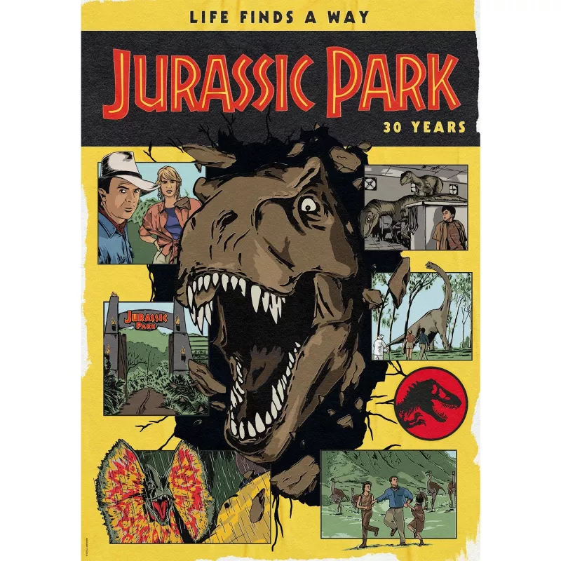 Puzzle schmidt spiele Puzzle Jurassic Park 30 Years of Jurassic Park 1000 elementów