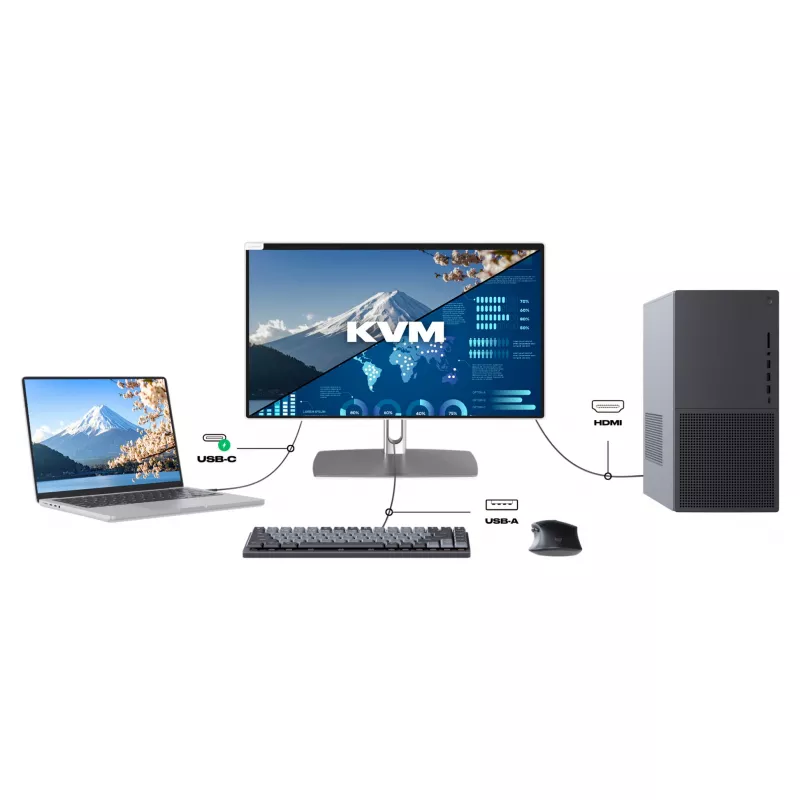Monitor dotykowy JAPANNEXT FHD 54,61 cm (21,5 inch) 1920x1080 pikseli, matryca IPS, 8 ms, 75 Hz, AMD FreeSync, HDMI, dotyk (JN-IPS2152FHDR-C65W-FLD-T)
