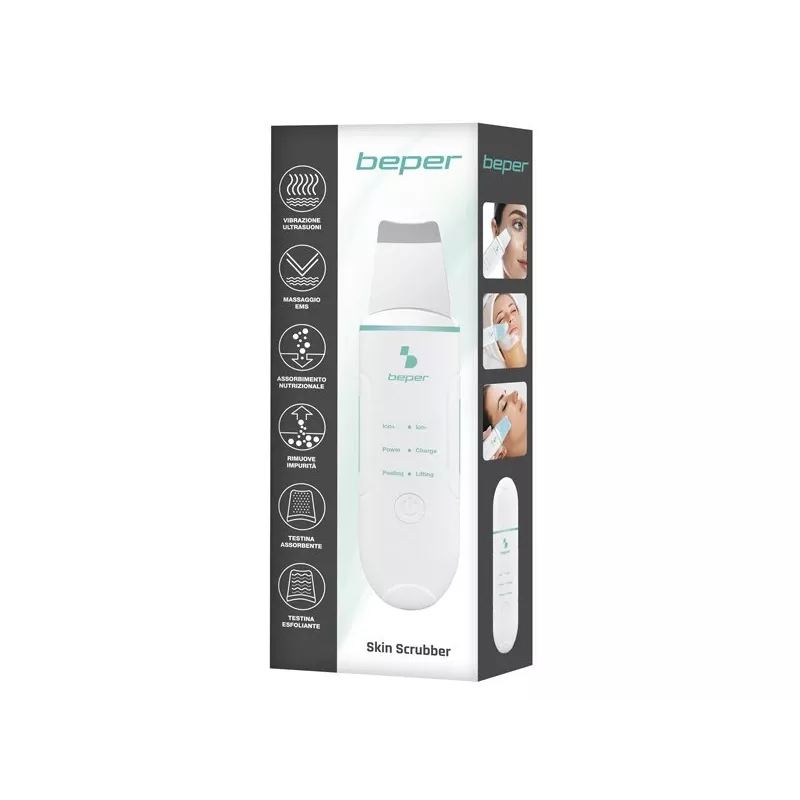 Beper P302VIS003 Ultradźwiękowy Peeling do Twarzy