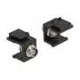 Moduł keystone DELOCK 86851, płaskie złącze FC, czarny, 16,5×24×21,8 mm
