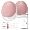 Momcozy M9 Podwójny Elektryczny Laktator Czerwony, 150ml