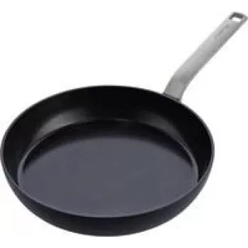 Patelnia GreenPan CC006387-001, uniwersalna okrągła, 28 cm, czarna ze stali nierdzewnej
