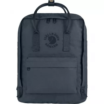 Plecak casualowy Fjällräven Re‑Kånken — granatowy, 100% poliester, 27×13×38 cm
