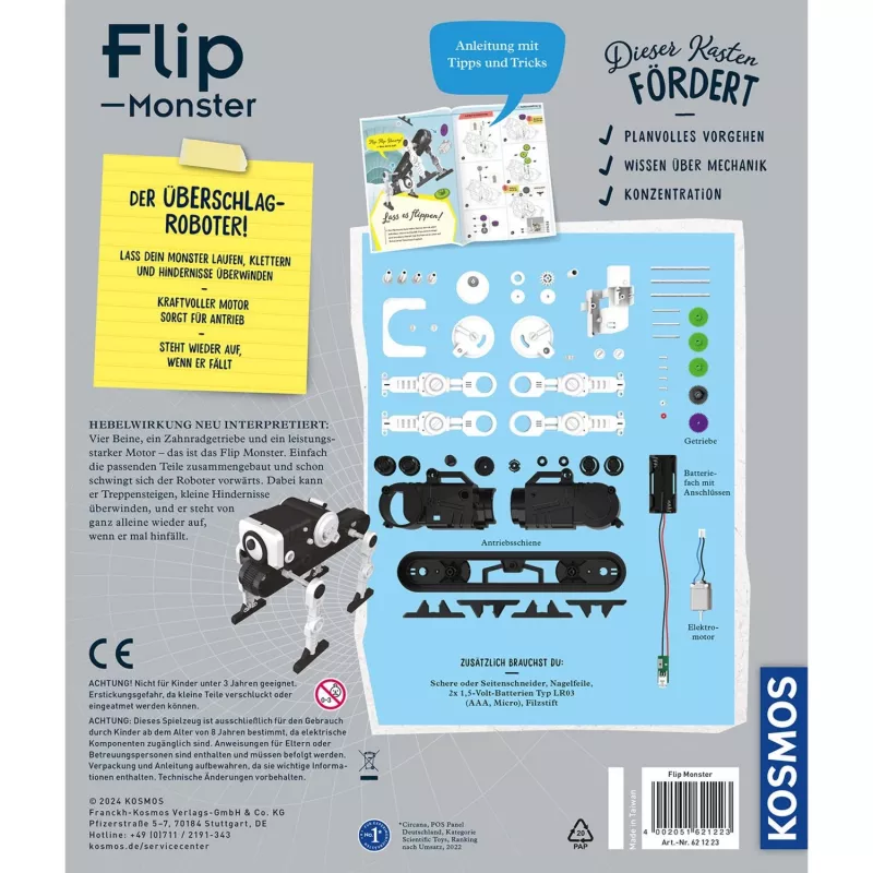 Flip Monster, zestaw eksperymentalny