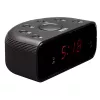 Zegar Denver CR-430 radio analogowo-cyfrowe FM wyświetlacz LED czarny