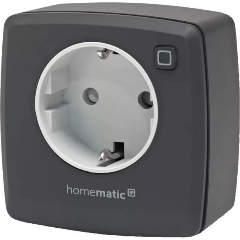 eQ-3 AG Homematic IP 161621A0, wewnętrzny, antracytowy, tworzywo sztuczne, IP20, 70 mm, 39 mm