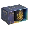 Kubek ceramiczny Paladone Hogwarts Crest Embossed – wytłoczony herb Hogwartu, standardowa pojemność 330–400 ml