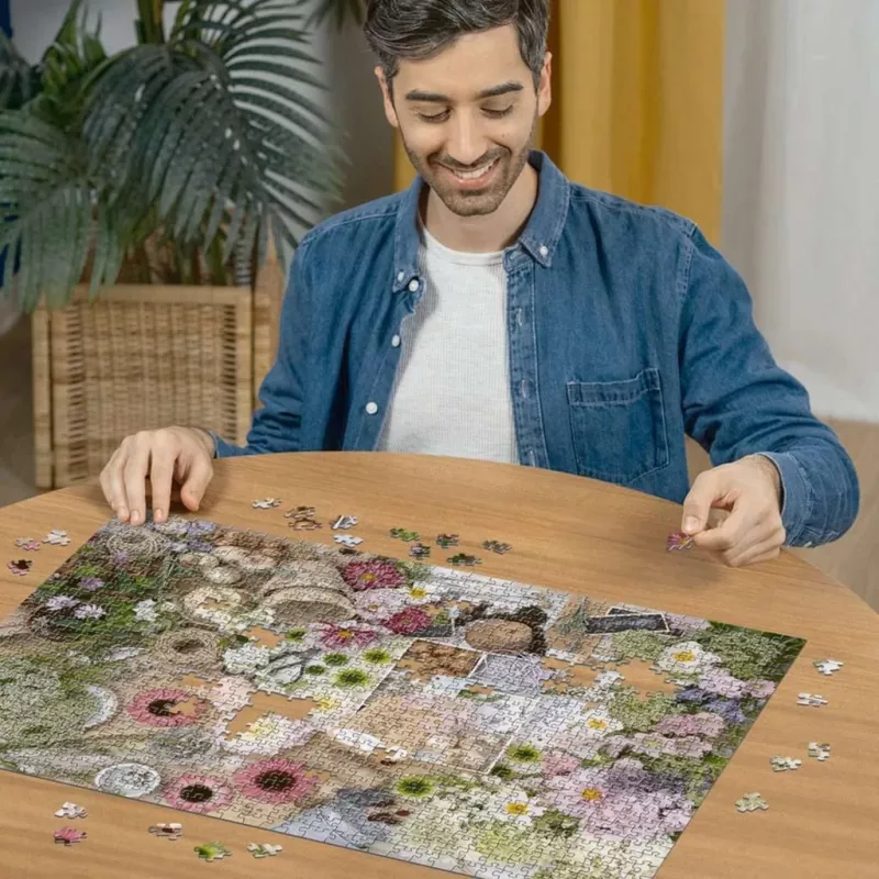 Puzzle Ravensburger Magnificent Flower Love — 1000 elementów, standardowy rozmiar dla dorosłych i nastolatków