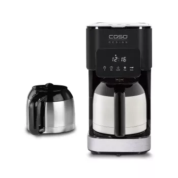 Caso | Ekspres do kawy z dwoma izolowanymi dzbankami | Taste & Style Duo Thermo | Przelewowy | 800 W | Czarny/Stal nierdzewna