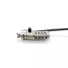 Linka zabezpieczająca DICOTA D31933 antracytowa 2 m zamek szyfrowy