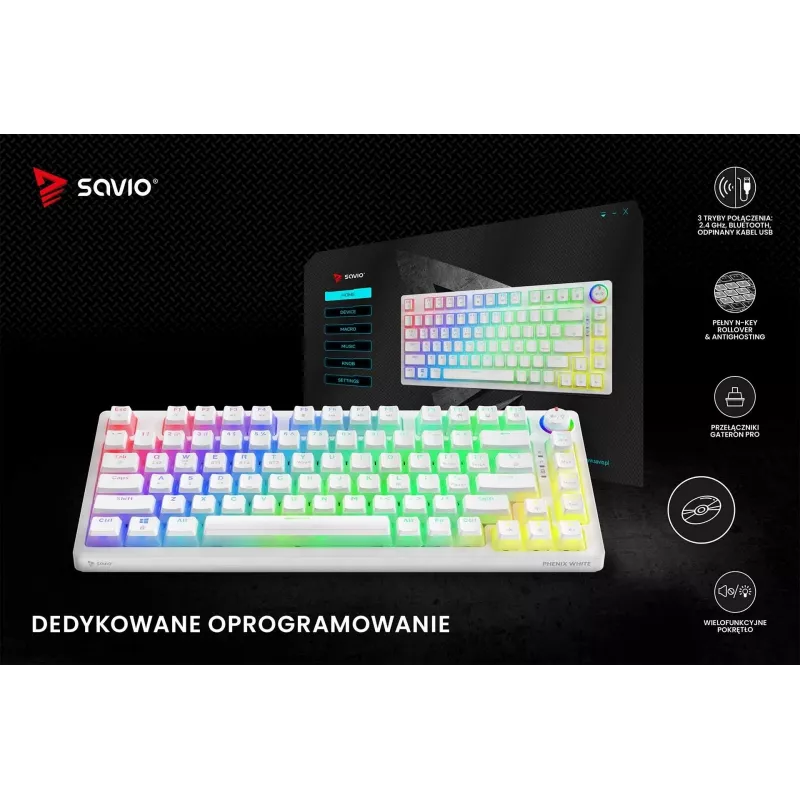 KLAWIATURA MECHANICZNA SAVIO