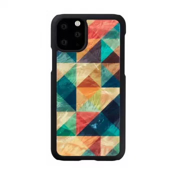 Etui do smartfona iKins dla iPhone 11 Pro — ochronne czarne z mozaiką
