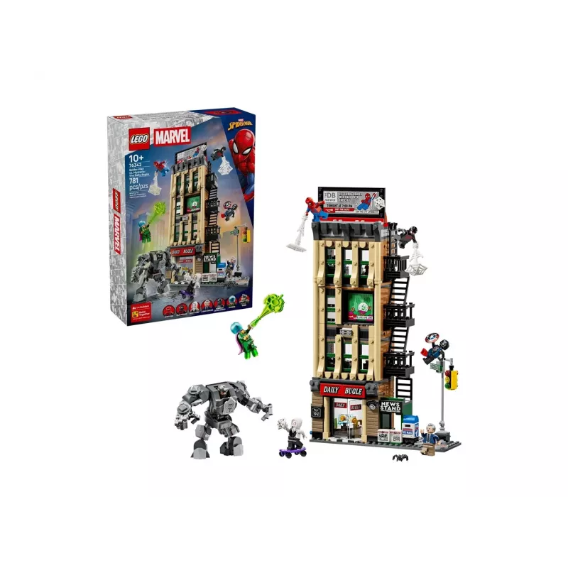 LEGO MARVEL 76342 Spider-Man kontra Mysterio: The Daily Bugle