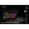 Savio Phenix SAVGK-RED Klawiatura Gaming USB RF Wireless Bluetooth QWERTY