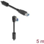 Kabel USB DeLOCK Typ-A męski na Typ-B męski, kątowy w dół 90°, 5 m