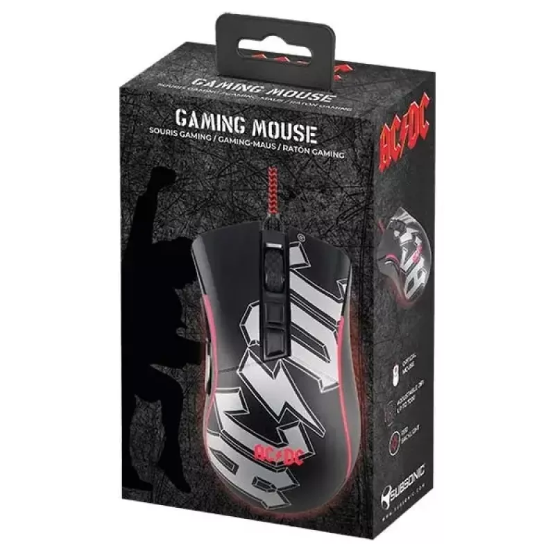Mysz gamingowa Subsonic AC/DC