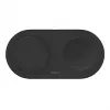 Belkin WIZ021VFBK - bezprzewodowa ładowarka 2-w-1 z technologią Qi2 15 W, czarna