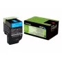Lexmark 802C wkład z tonerem 1 szt. Oryginalny cyjan