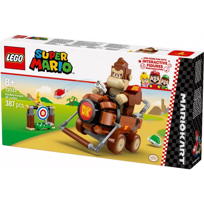 Building Blocks Super Mario 72033 Mario Kart - Donkey Kong i DK Jumbo