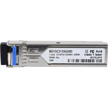 niebieskiOptics SFP-9321-BO Światłowodowy moduł nadawczo-odbiorczy sieciowy 1250 Mbit/s (SFP-9321-BO)