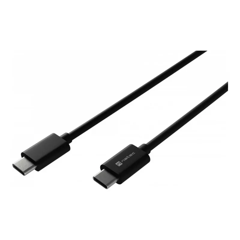 Kabel USB-C na USB-C NATEC NKA-2146, 1 m, czarny
