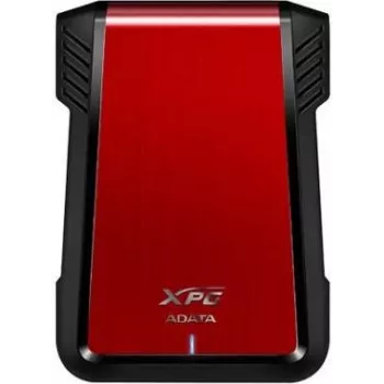 ADATA EX500 HDD/SSD enclosure Czarny, czerwony 2.5 inch