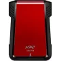 ADATA EX500 HDD/SSD enclosure Czarny, czerwony 2.5 inch