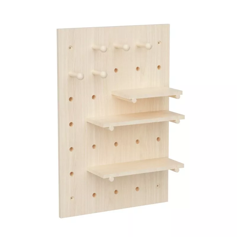 Maclean MC-130 WD drewniana tablica organizer, 40x60 cm, maks. 20 kg