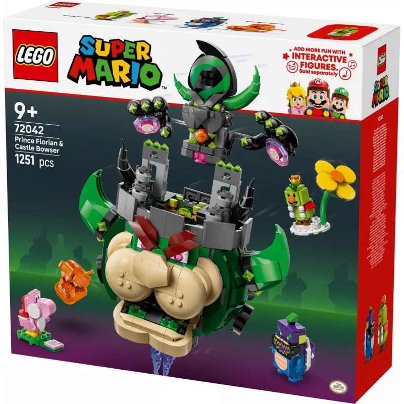 Zestaw konstrukcyjny LEGO Super Mario Książę Florian i Zamek Bowsera 72042