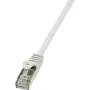 Logilink - Kabel krosowy - RJ-45 (M) do RJ-45 (M) - 5 m - F/UTP (foliowany nieekranowany) - CAT 5e - Szary (CP1072S)