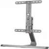 HAGOR HA - Podstawa - do wyświetlacza LCD - Srebrna - Rozmiar ekranu: 81-140 cm (32-55) - Interfejs montażowy: do 400 x 400 mm - Mocowanie na biurko (8700)