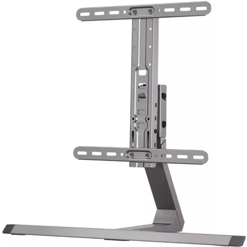 HAGOR HA - Podstawa - do wyświetlacza LCD - Srebrna - Rozmiar ekranu: 81-140 cm (32-55) - Interfejs montażowy: do 400 x 400 mm - Mocowanie na biurko (8700)