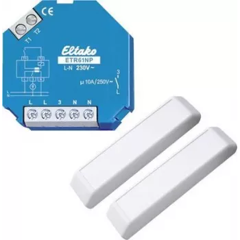 ELTAKO Przekaźnik izolacyjny 1S ETR61NP-230V+FK Montaż w puszce 230V 10A ETR61NP-230V+FK (61100631)