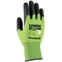 Uvex 60604 Antracytowo-limonkowe, wiskoza-poliamid (6060411)