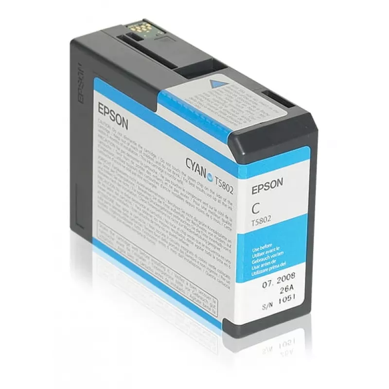 Epson Singlepack cyjan T580200, cyjan, 80 ml, 1 szt.