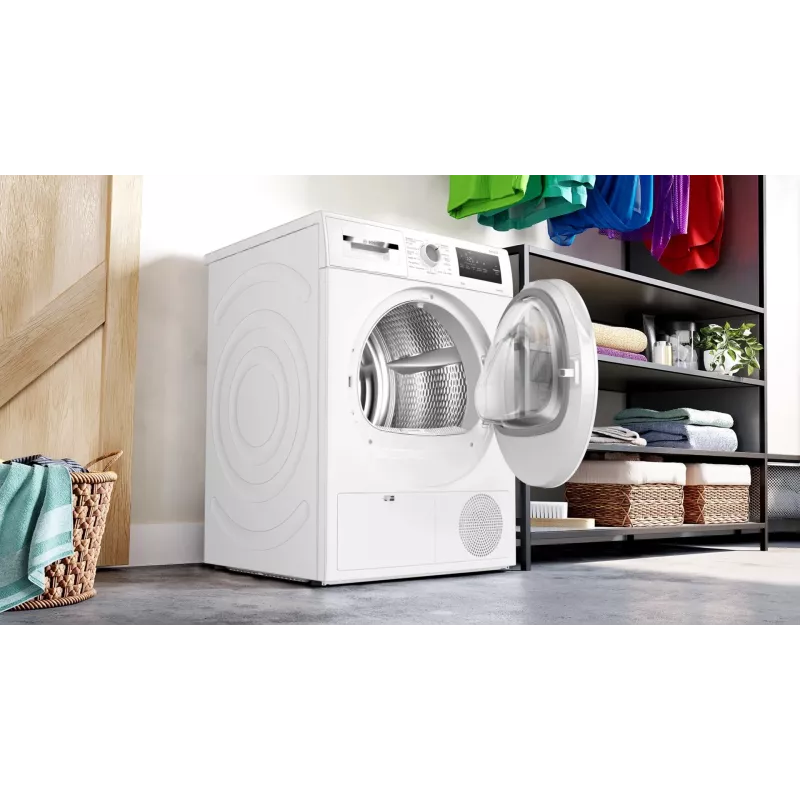 Bosch WTH86277PL Suszarka kondensacyjna z pompą ciepła 8 kg Biały