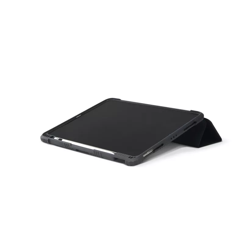 DICOTA Folio Case - Flip-Hülle für Tablet - Polycarbonat, Thermoplastisches Polyurethan (TPU), recyceltes Polyethylen - Schwarz - 10.9 - für Apple 10.
