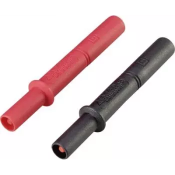 Przedłużacz sondy pomiarowej VOLTCRAFT MSL-505 [wtyk 4 mm - gniazdo 4 mm] czarny, czerwony (VC-8085010)