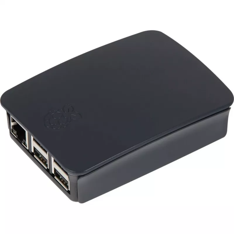 Raspberry Pi Pi - Obudowa - Tworzywo ABS - Czarna