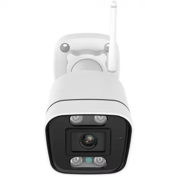 Foscam V8P Wi-Fi Kamera monitorująca Biała 8MP (3840x2160), Dwuzakresowe Wi-Fi, wbudowany reflektor i syrena alarmowa (V8P-W)