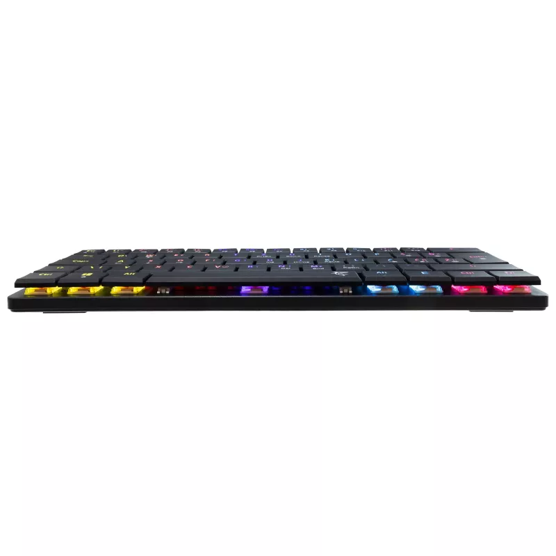 Klawiatura mechaniczna White Shark Nagamaki GK-006131 Czarna układ US Brązowe przełączniki