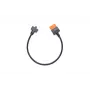 Kabel zasilający DJI CP.DY.00000043.01 0,4 m Czarny Pomarańczowy