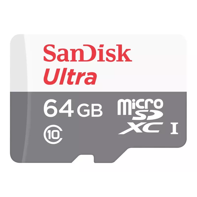 MicroSDXC SanDisk 64 GB Klasa 10 UHS-I SDSQUNR-064G-GN3MN